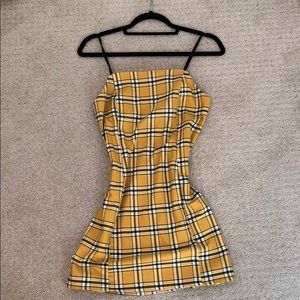 Urban Outfitters Plaid mini dress
